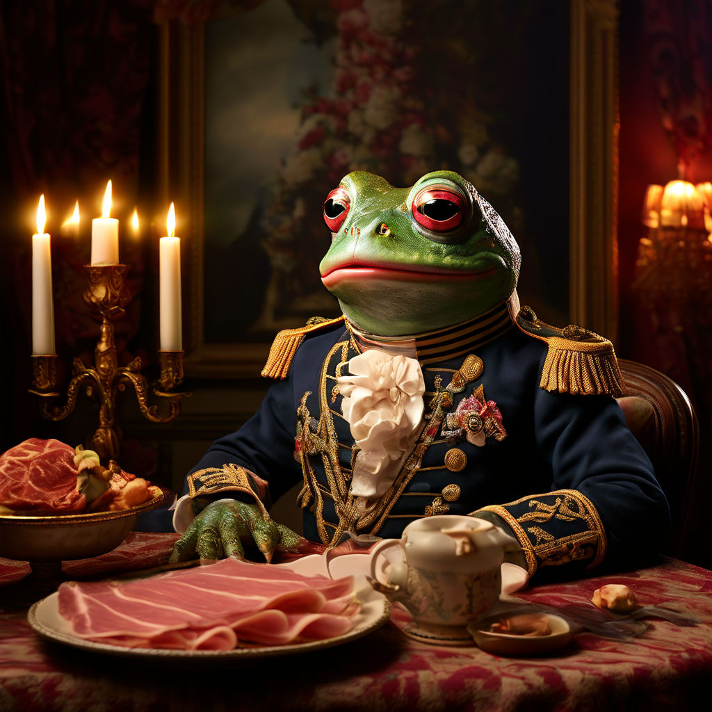 Pepe the Frog donning a military uniform by Amajuoyi Kelechukwu ...