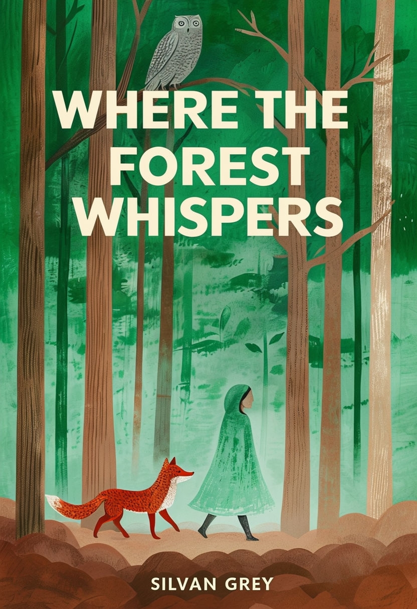 Whimsical Forest Adventure with Animal Companions EBook Cover