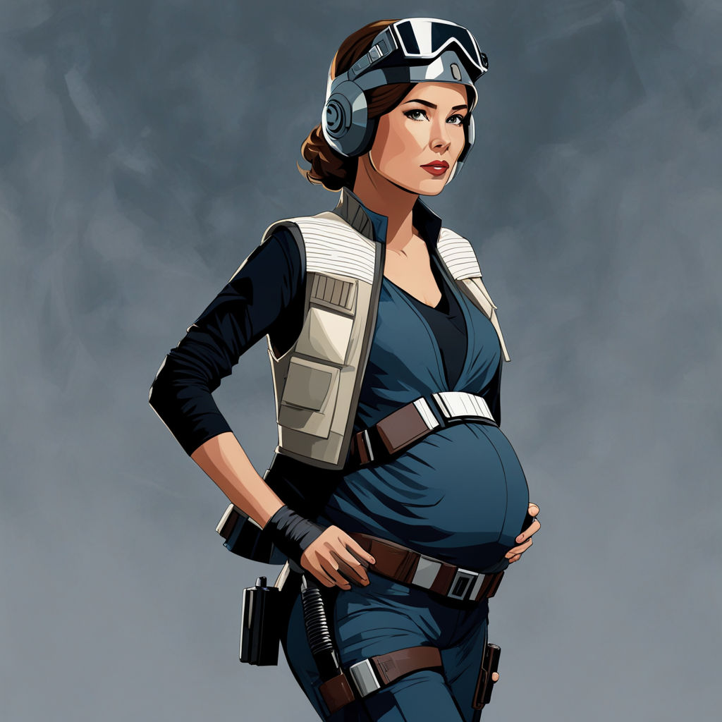 Pregnant Leia Organa