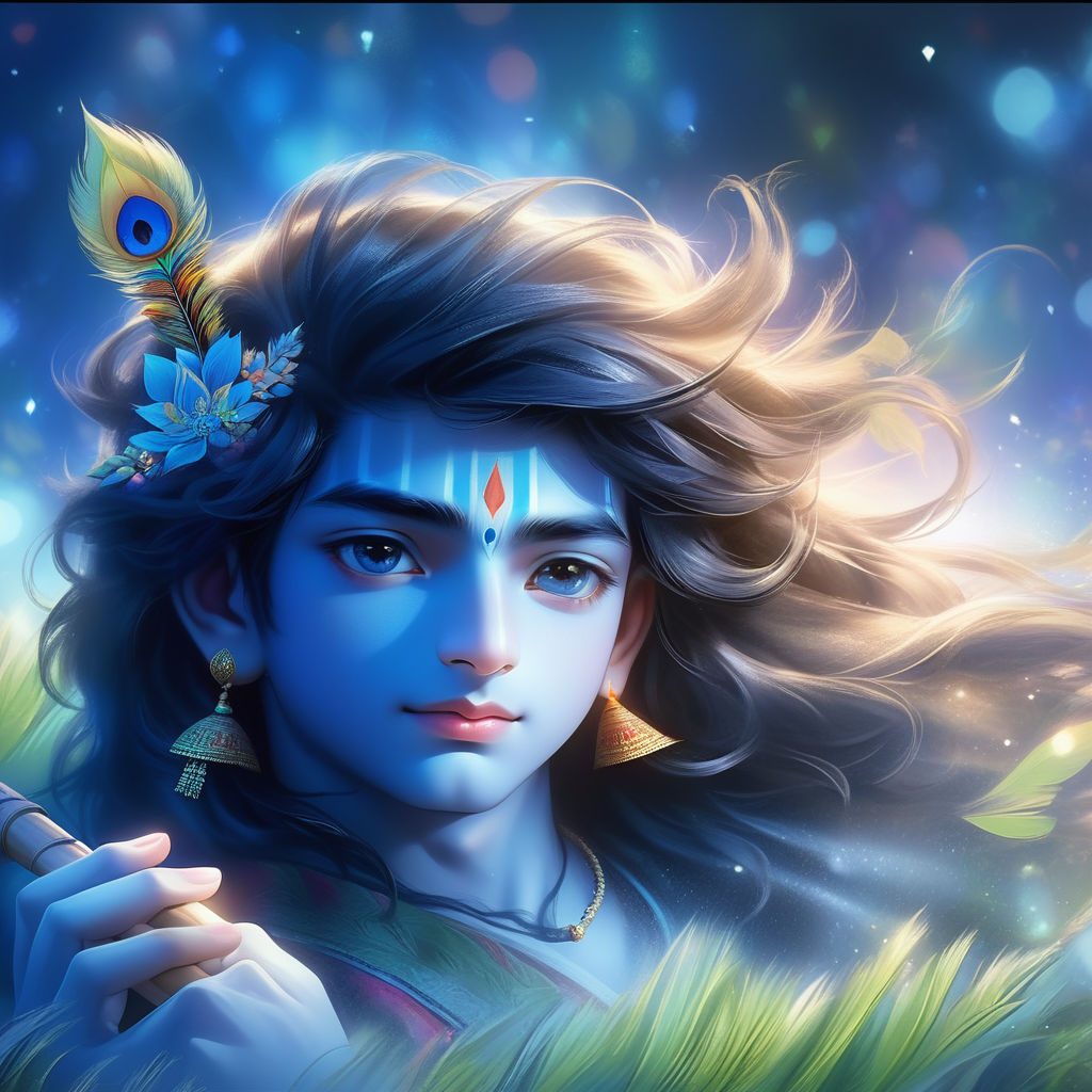 Lord Krishna as a teenage male character by Krishna Vamsi - Playground