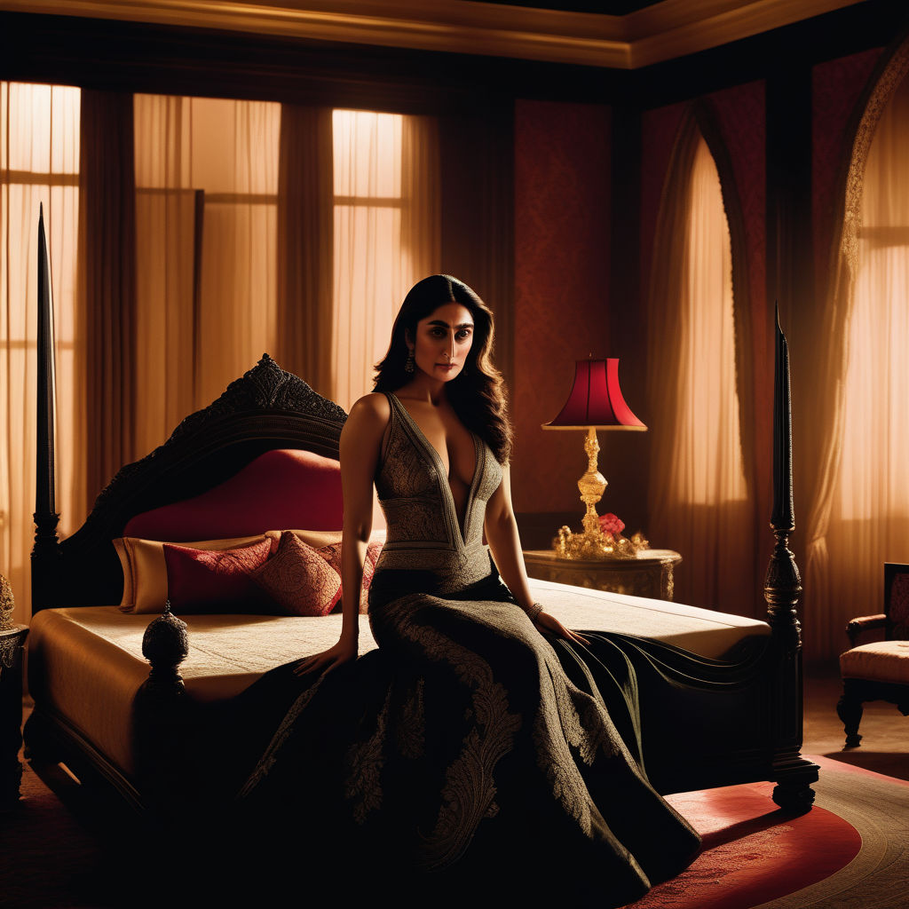 Kareena Kapoor in a bedroom