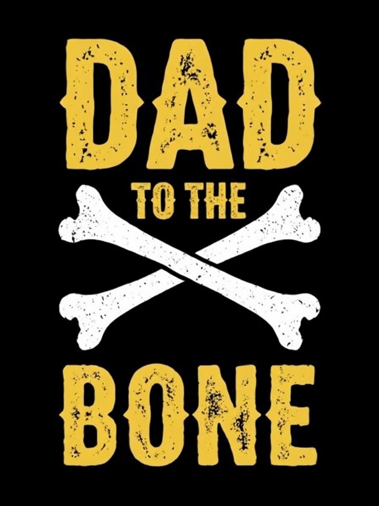 DAD TO THE BONE Pirate-Inspired Graphic T-Shirt