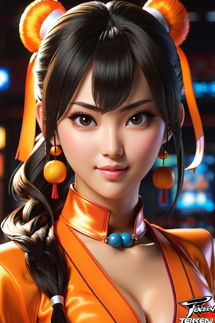 beautyfull 23 year old angry Chun li danger close combat elegant fullbody  perfect eyes perfect nose music amused street fighter natura special movel  foot kick both pupils have the same size both