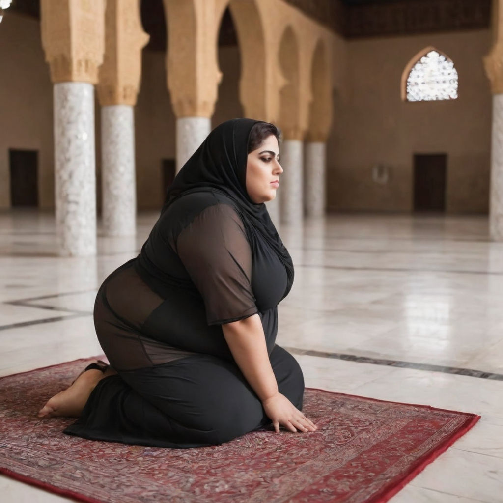 fat arab woman