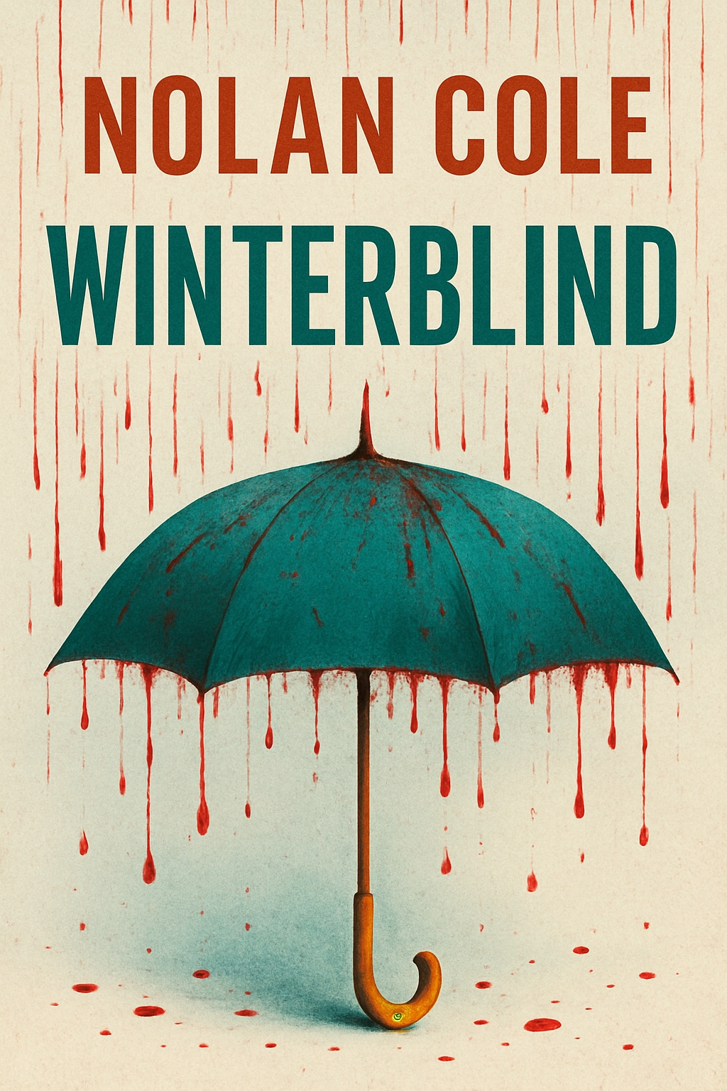 Winterblind Intense and Dramatic Book Cover Design by Nolan Cole EBook Cover