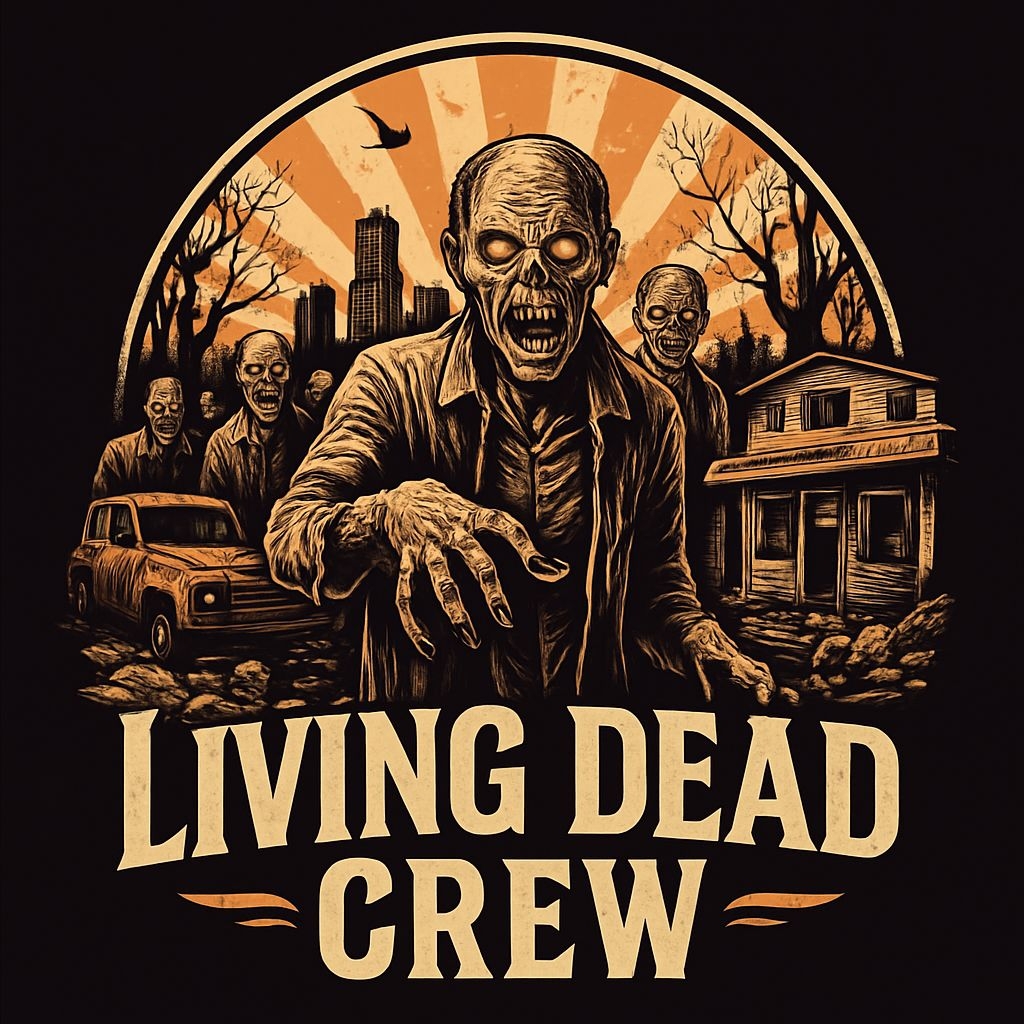 Vintage Horror Living Dead Crew Zombie T-Shirt