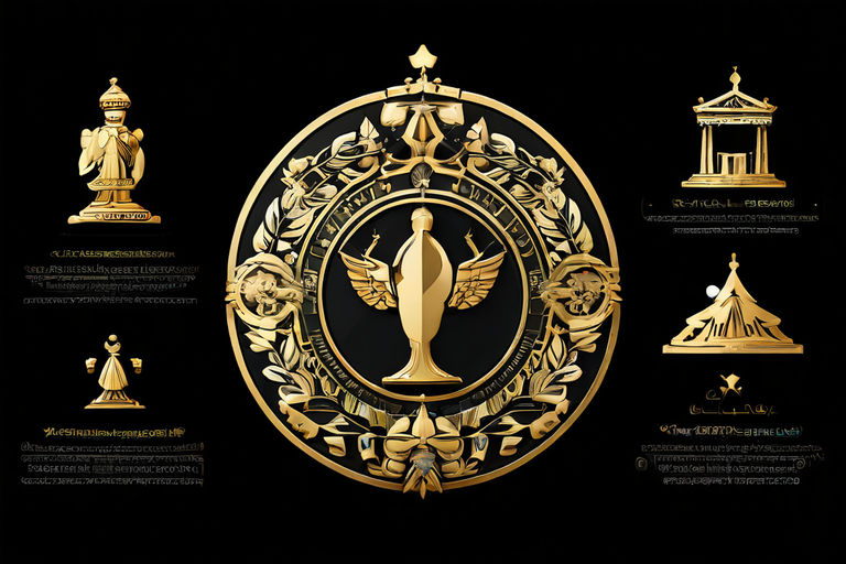 Ancient greek HIERARCHY symbols infographic by alba lin - Playground