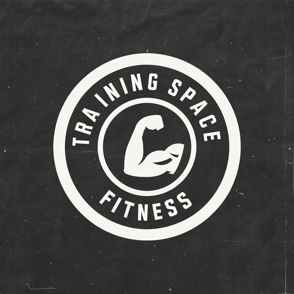 Bold Vintage Training Grounds Fitness Logo