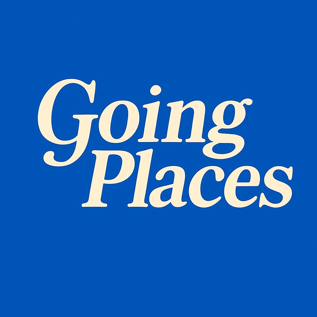 Going Places Minimalist Graphic Design Hat