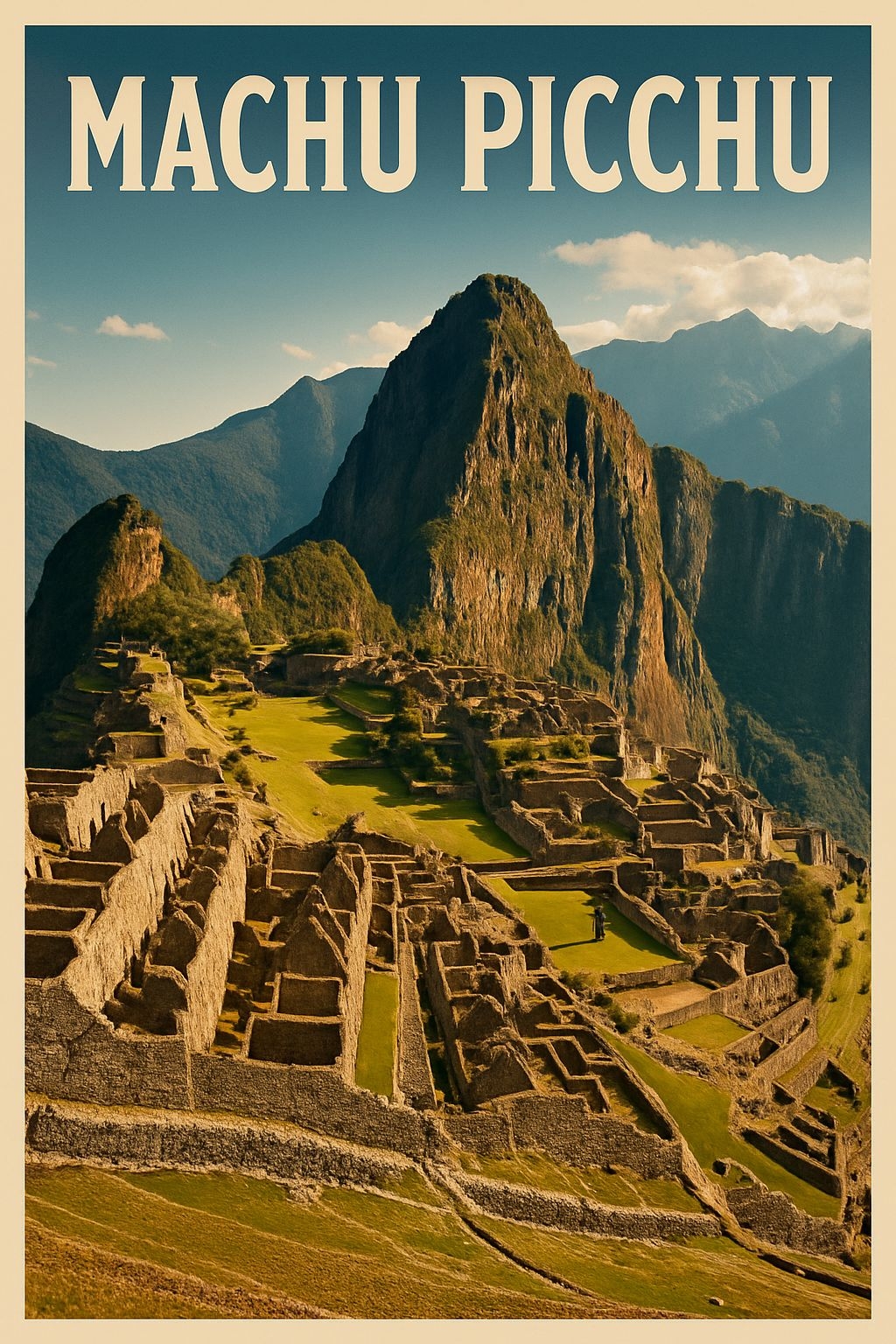 Machu Picchu poster