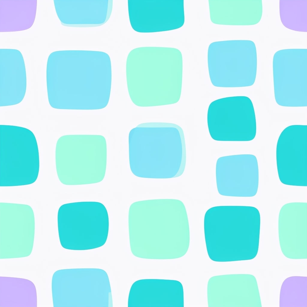 Pastel Irregular Squares Seamless Pattern Design