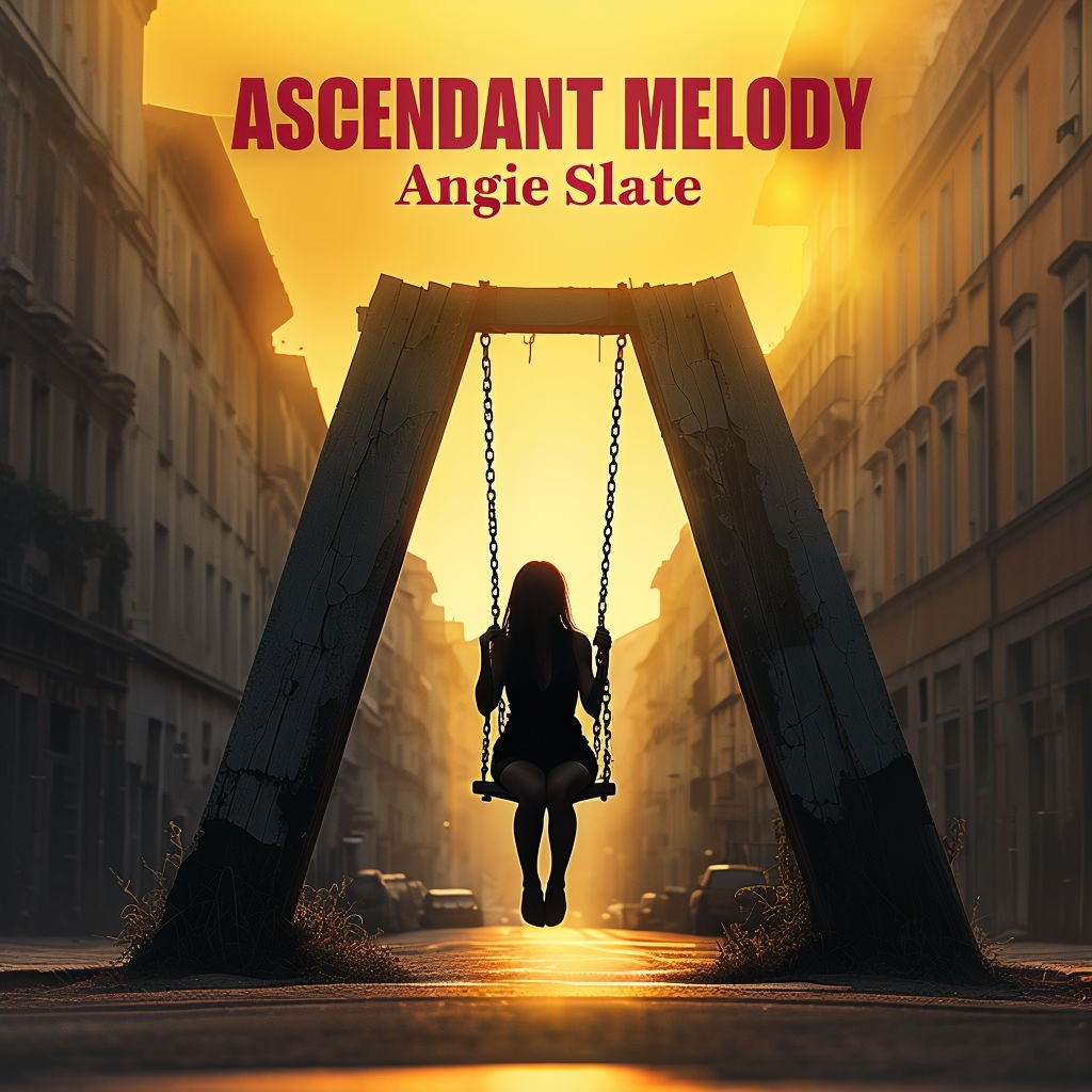 Dramatic Urban Sunset 'Ascendant Melody' Album Cover Design Spotify Album Cover