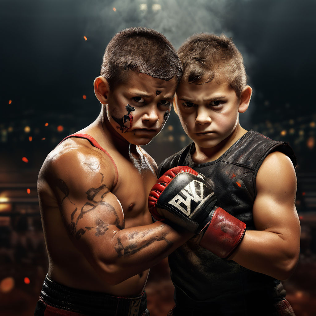 Boy punch wwe by Kemal - Playground