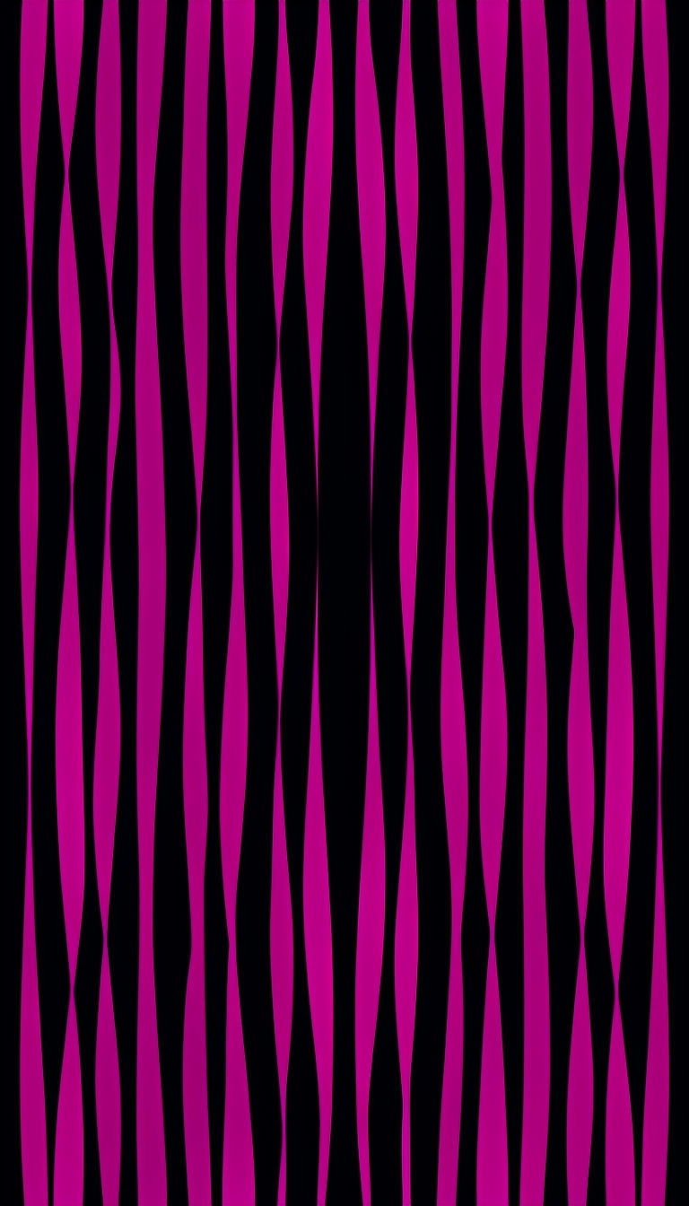 Vivid Magenta Vertical Lines Abstract Phone Case Cover