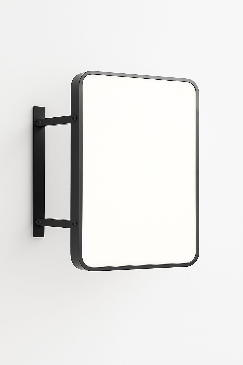 Modern Minimalist Rectangular Light Fixture Product Mockup