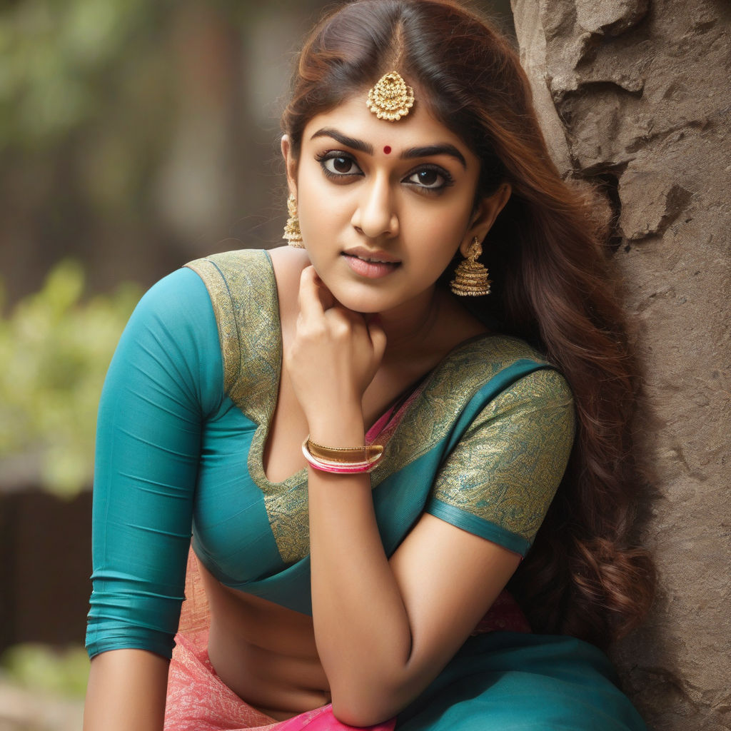 beautiful busty Nayanthara