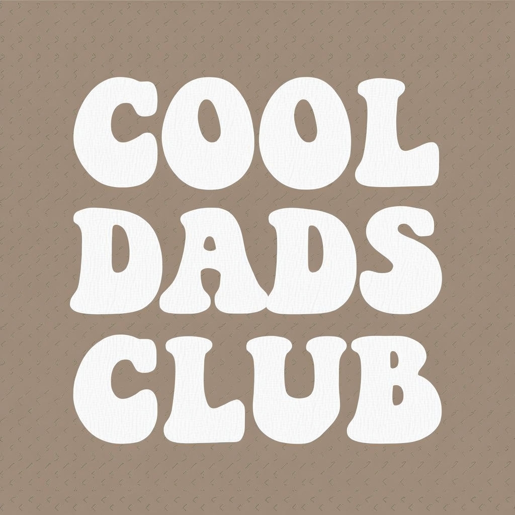 Cool Dads Club Minimalist Retro Typography Hat