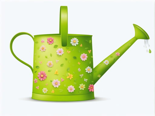 Watering can CLIPART in the style of Nicoletta Ceccoli by Carina Berg ...