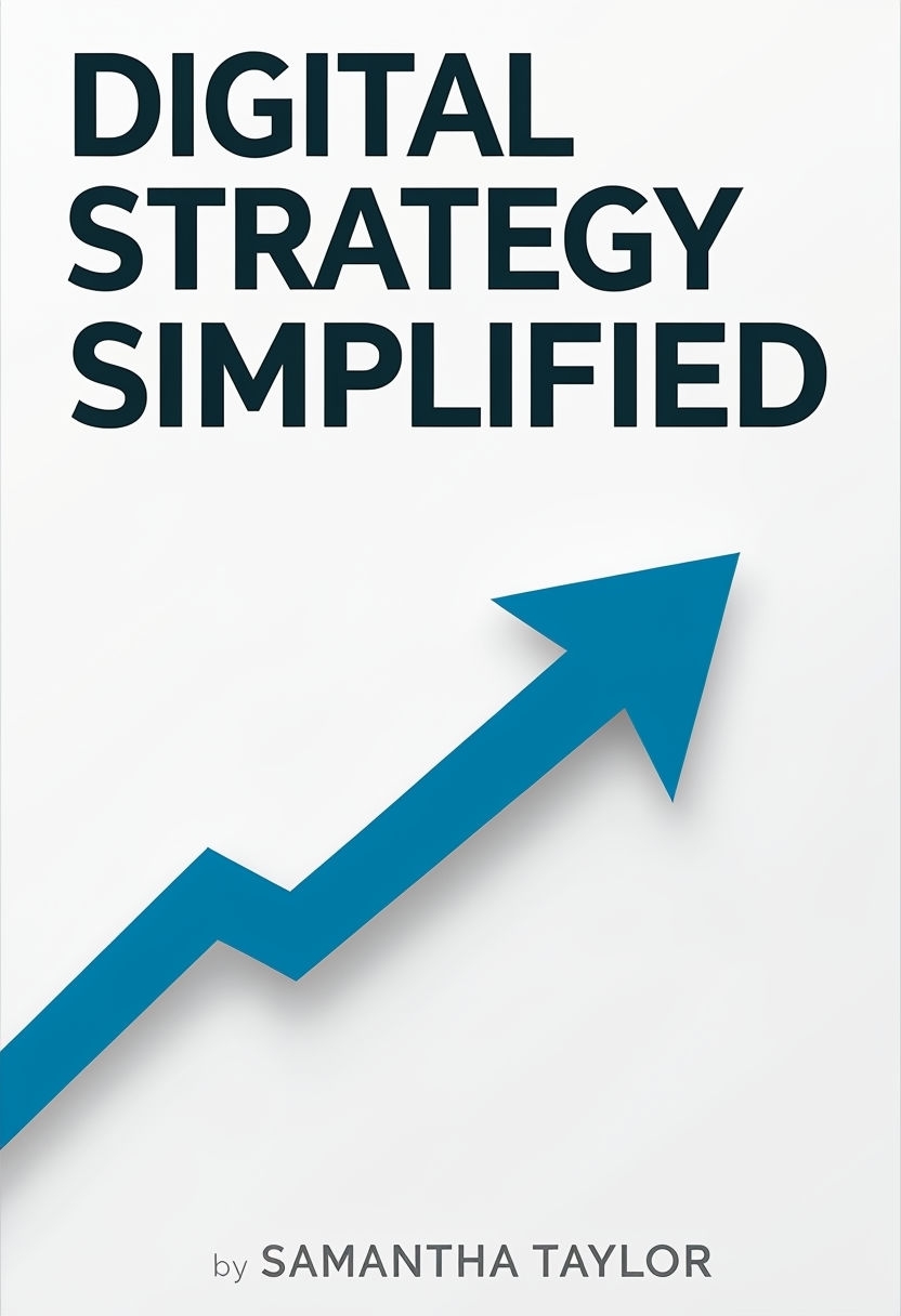 Minimalist Digital Strategy Simplified eBook Cover Design