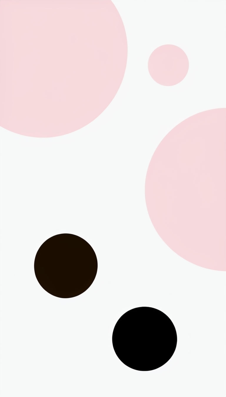 Minimalist Playful Polka Dot Pattern Design for Phone Case Cover