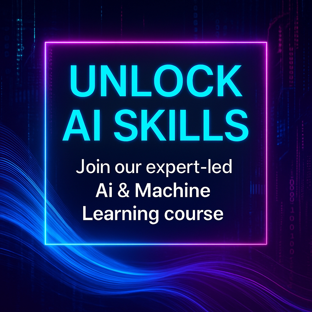 Unlock AI Skills with Expert-Led Machine Learning Course Ad