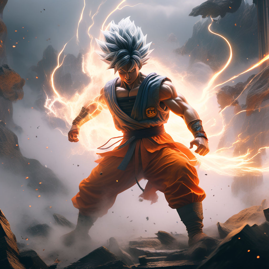 Goku (Dragon Ball) by Sid Ali BENSLIMANE - Playground