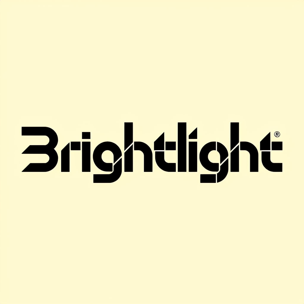 Modern Minimalist Brightlight Logo Design Art