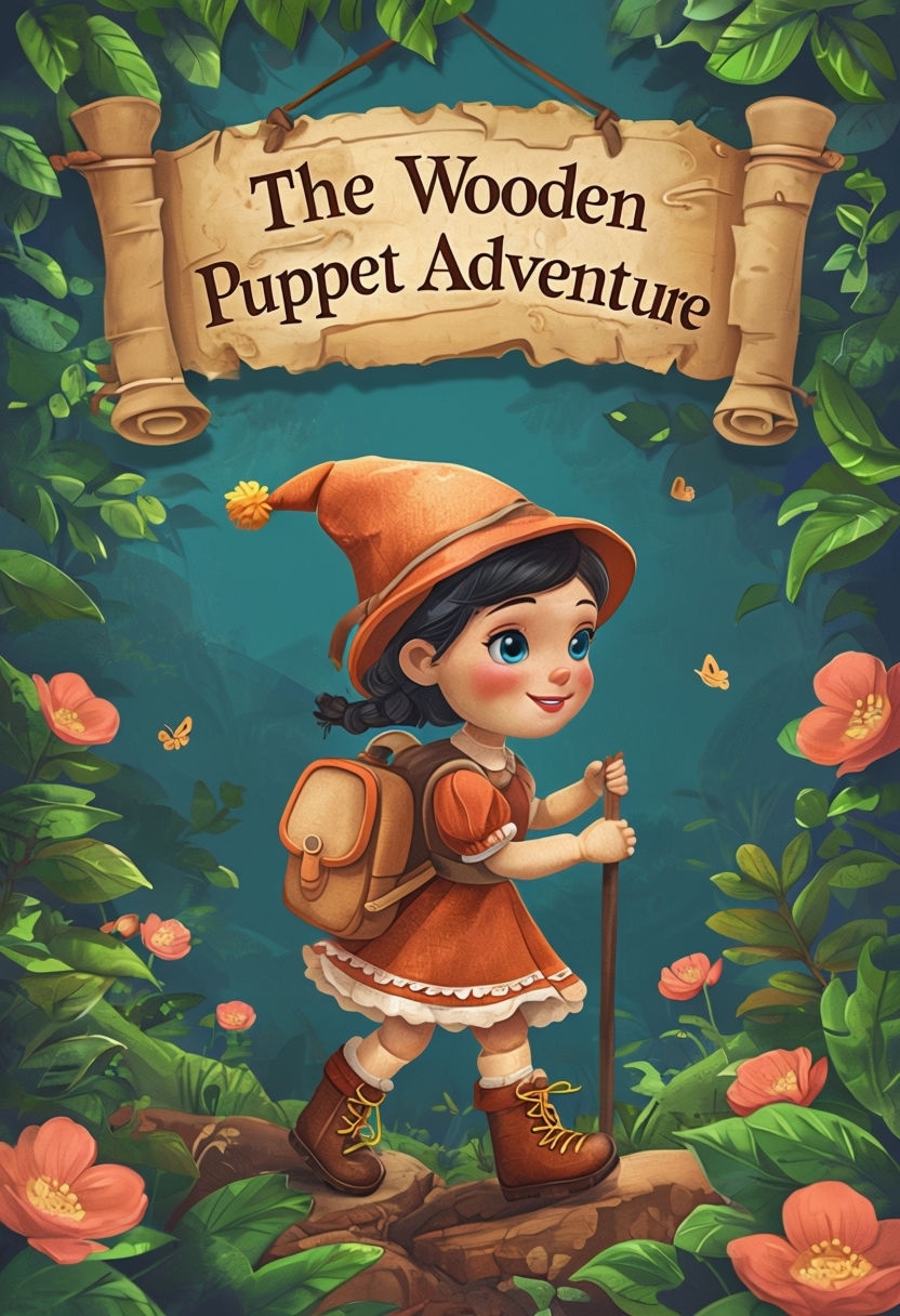 The Wooden Puppets Adventure Enchanted EBook Cover