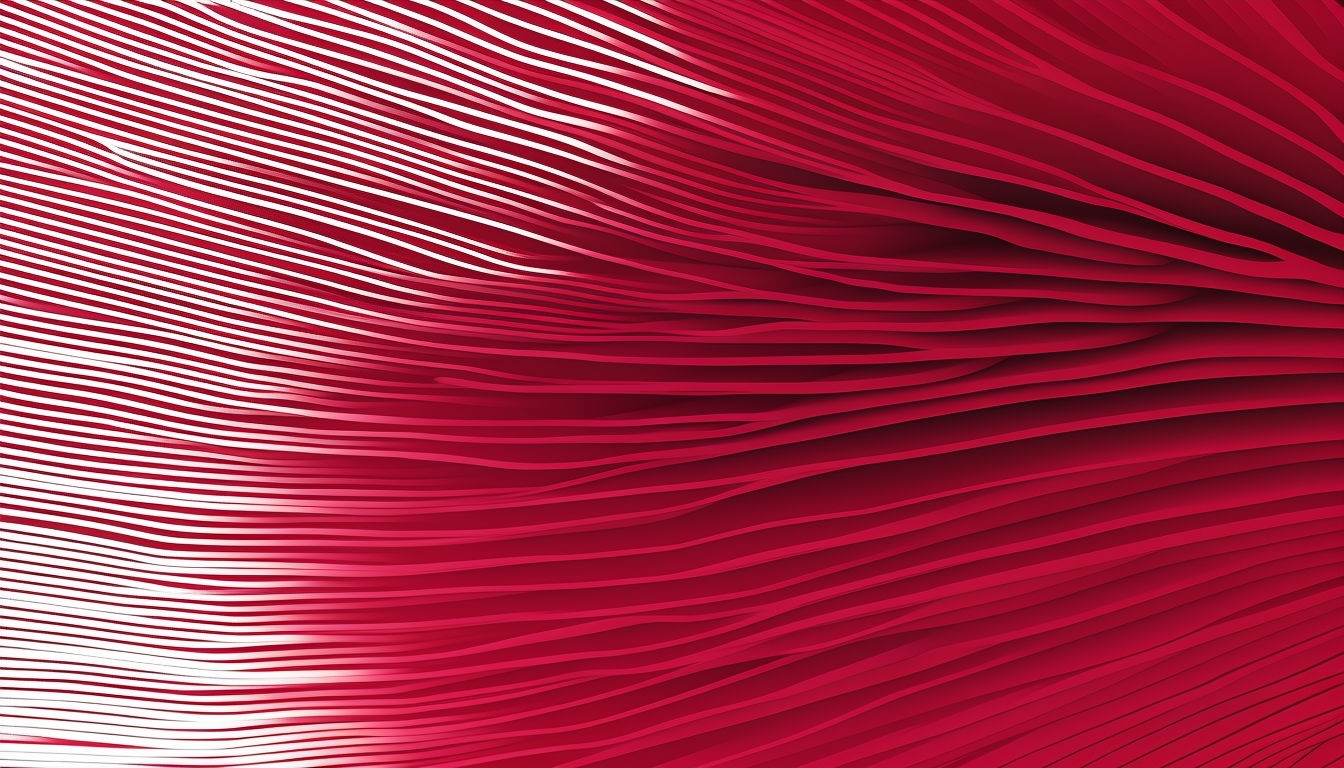Abstract Red and White Mushroom Gills Wallpaper Design Virtual Backgrounds
