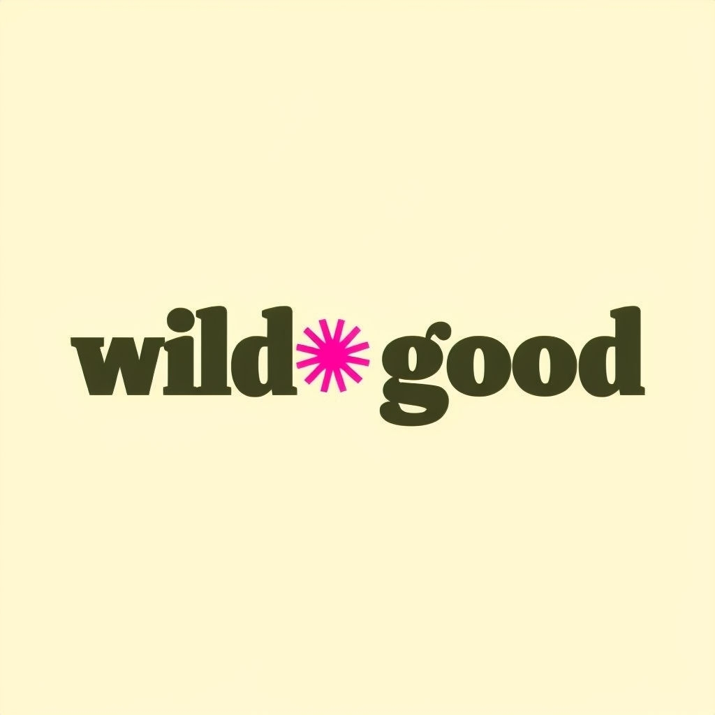 Wild Good Minimalist Graphic Design with Asterisk Logo