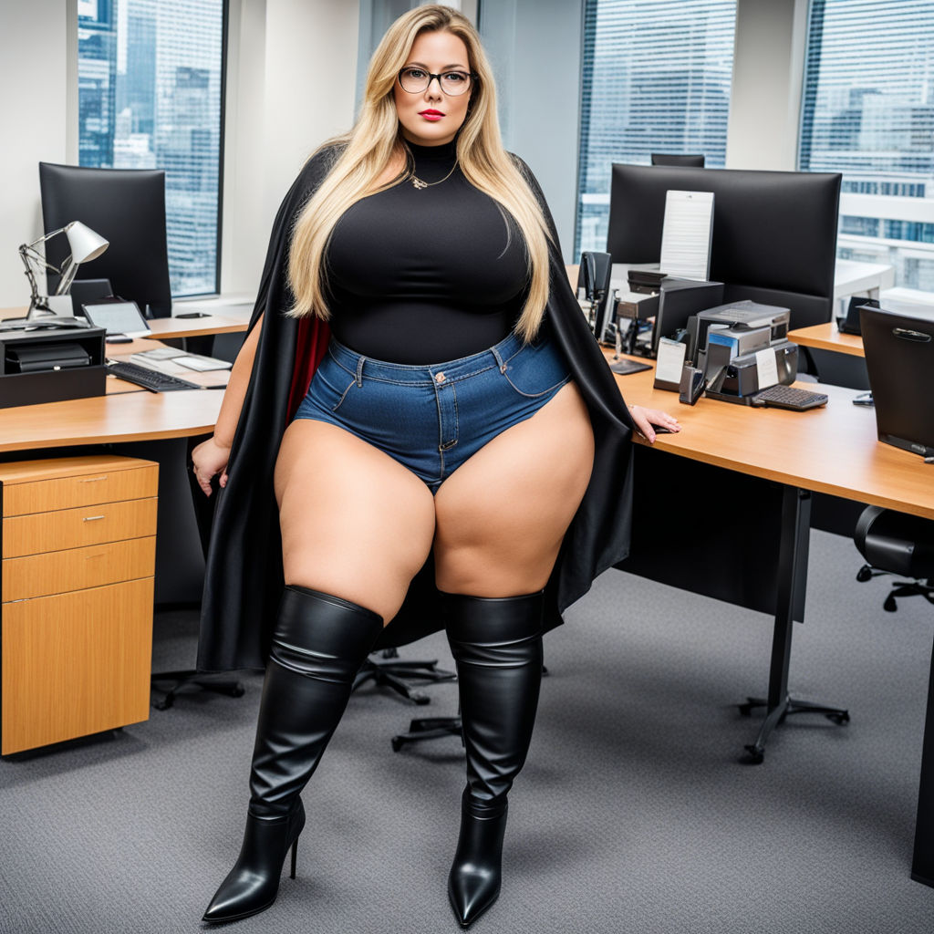 super-plus-size-thick-girl-with--thick-thighs-mini Skirt