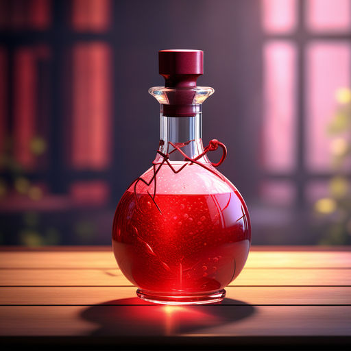 A realistic potion botol by 구땅 (구땅) - Playground