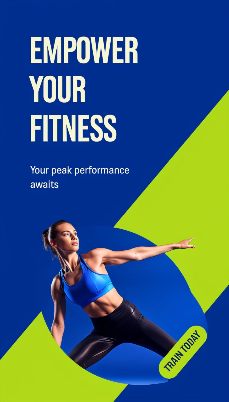 Empower Your Fitness Dynamic Advertisement for Peak Performance Ads