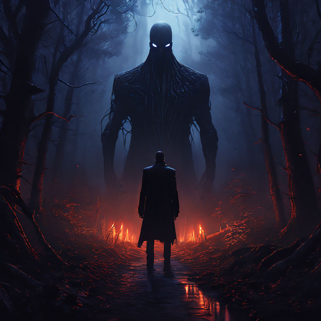 Slenderman in a haunted forest by Taybor German Creepypasta / Deutsch ...