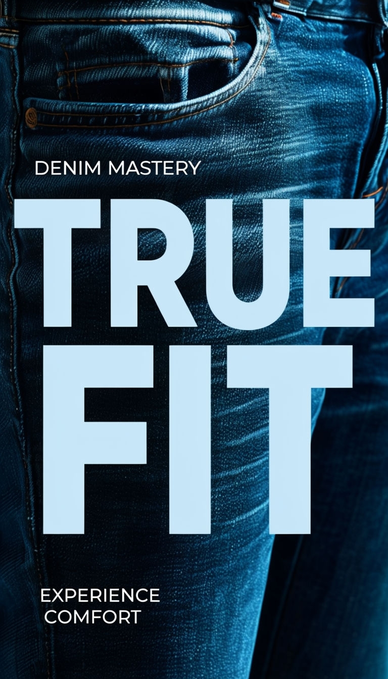 True Fit Denim Mastery Advertisement with Comfortable Experience Ads