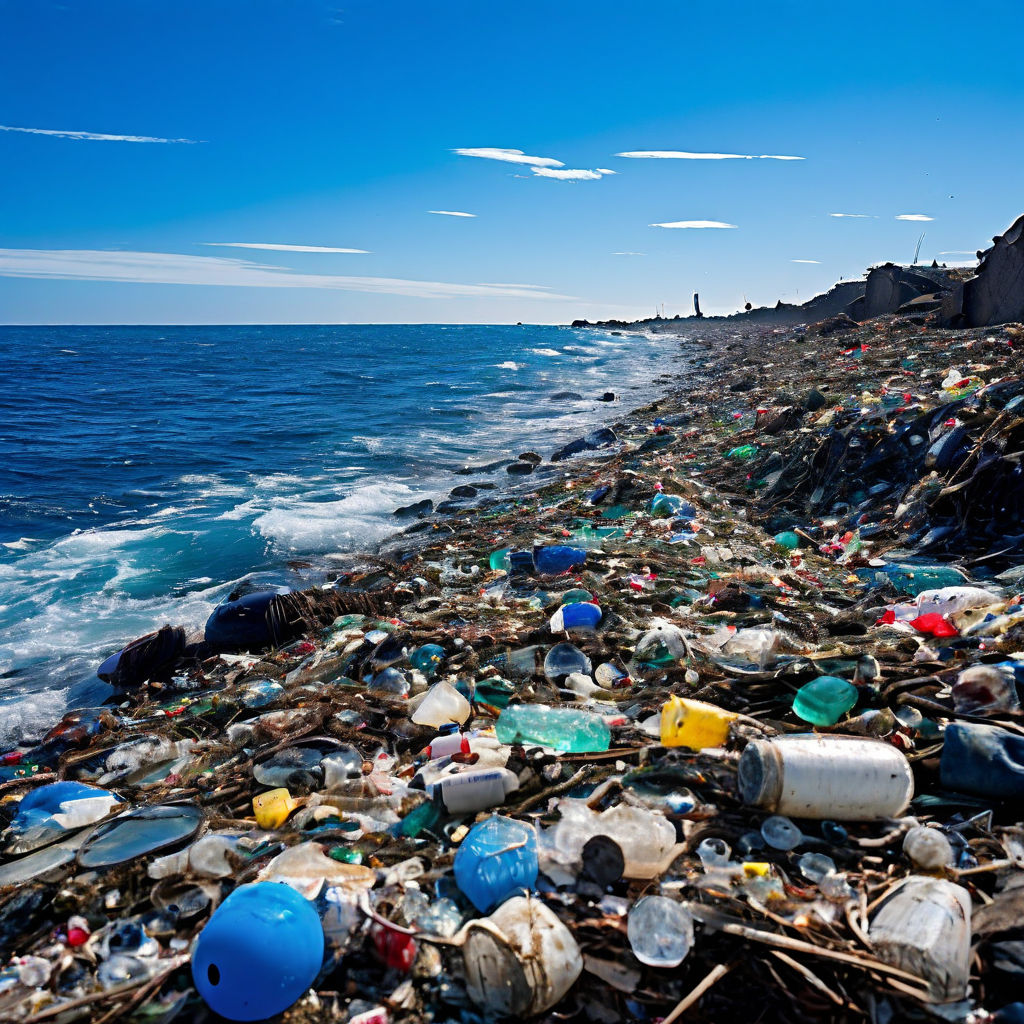 The world's largest garbage dump is an area in the Pacific O... by
