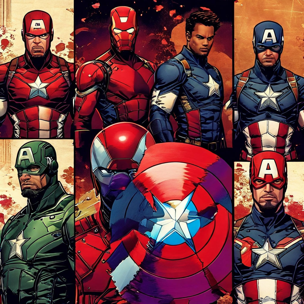 Alternate Avengers Assemble**: A collage featuring alternate... by Syed ...