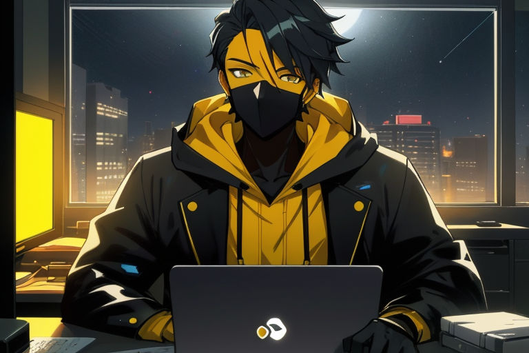 ANIME FRIENDLY LOOKING MALE BUSINESS CHARACTER WHO IS WEARIN... by