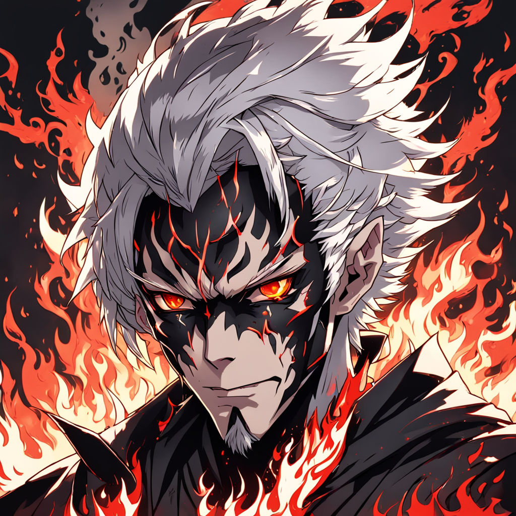 A anime villain who is king of the underworld. He is human i... by ...