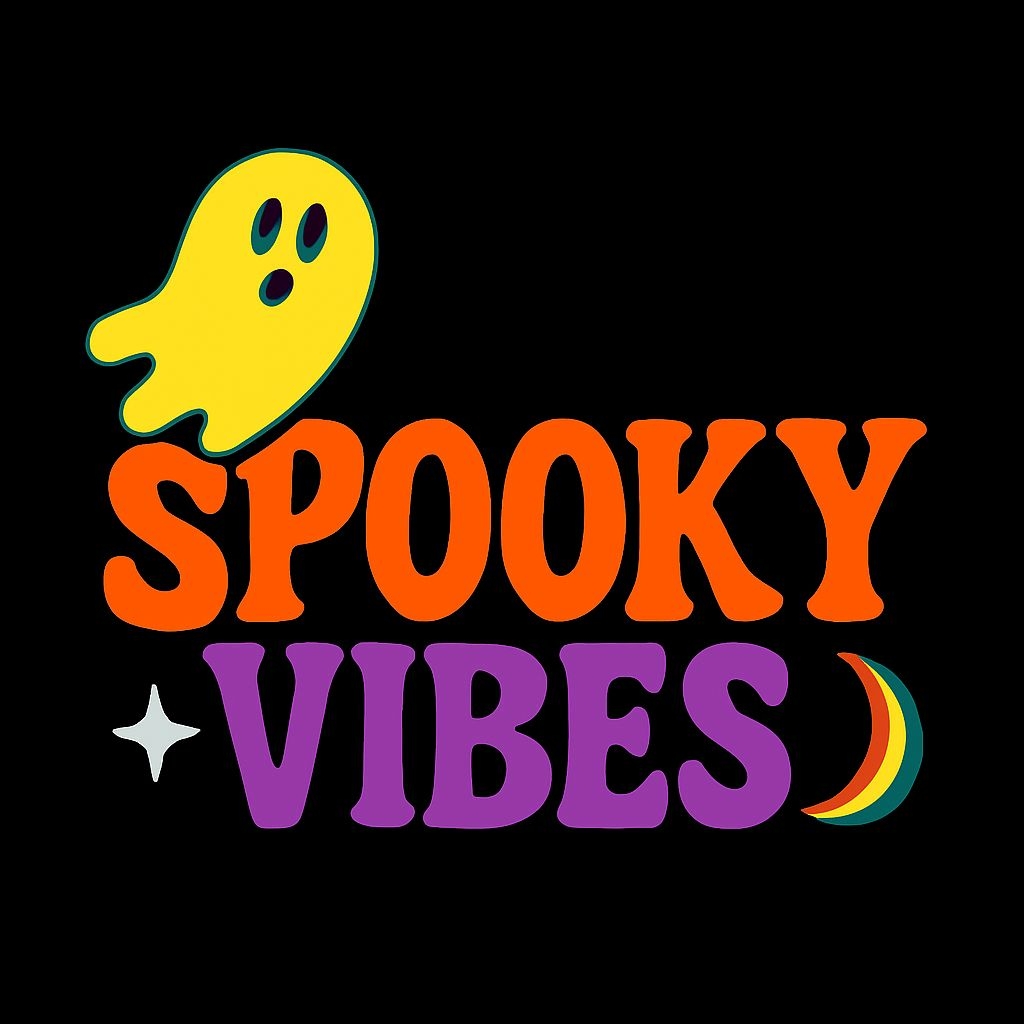 Colorful Spooky Vibes Halloween Graphic T-Shirt