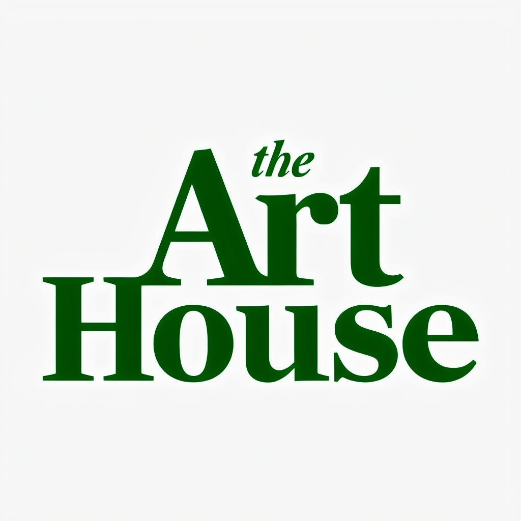 Elegant Forest Green The Art House Logo Design