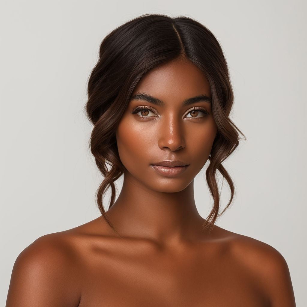 Delotta Brown :: supermodel :: black :: gorgeous :: detail face :: busty ::  space