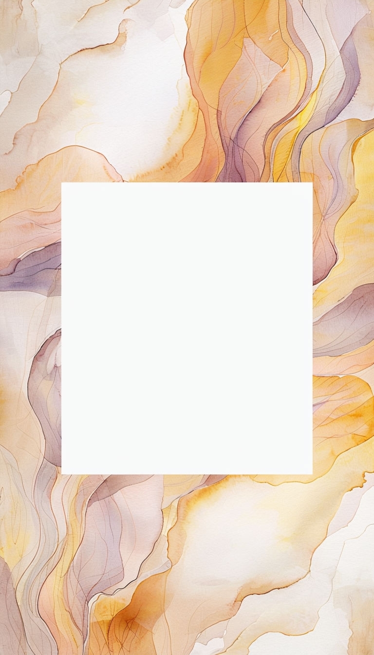 Elegant Watercolor Background Social Media Post Template