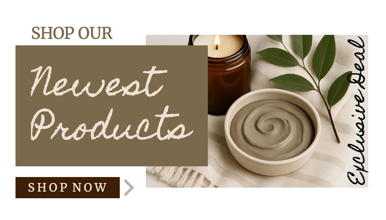 Minimalist Newest Products Advertisement with Warm Candlelight Ads
