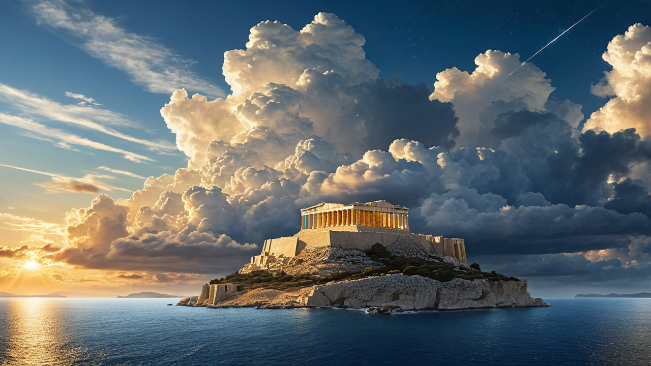 Ancient Greek architecture by Johnny C - Playground