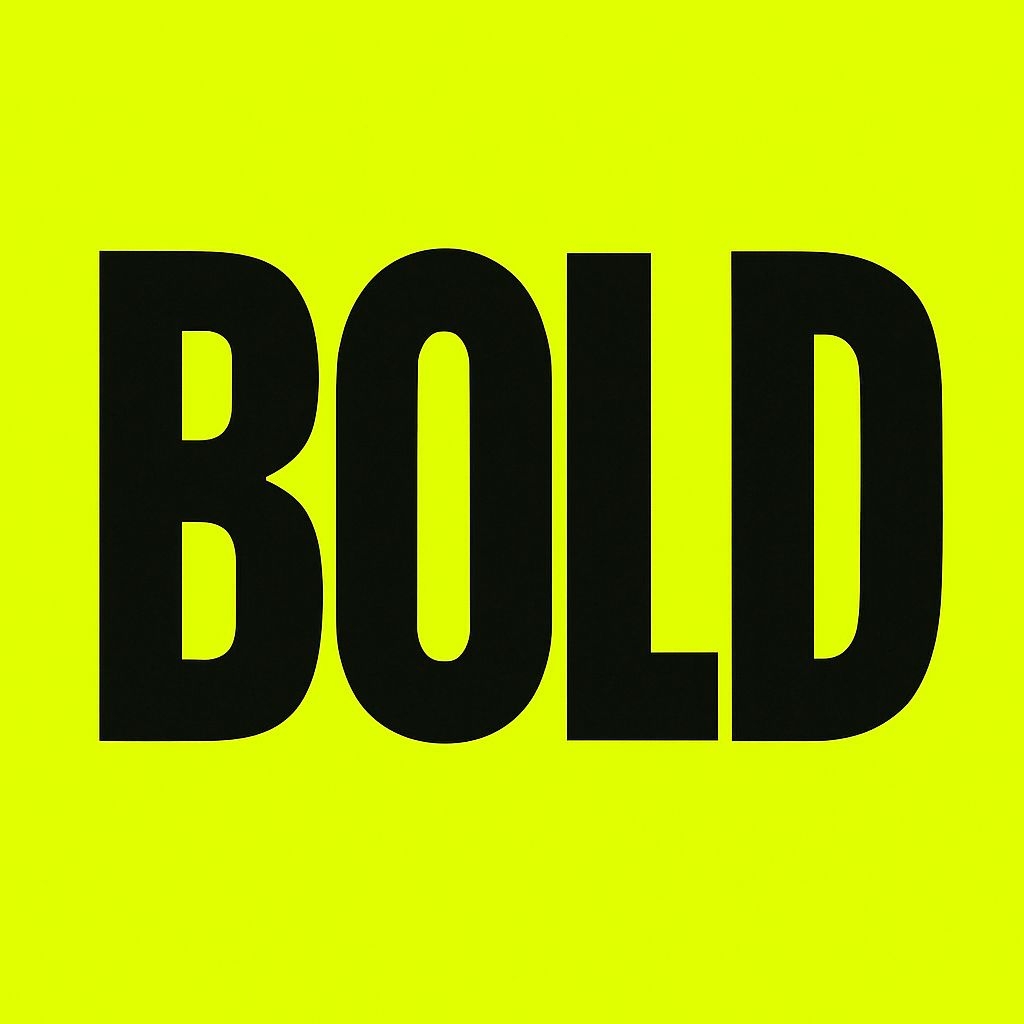 Bold Typography Design on Vibrant Lime Green Background Sticker