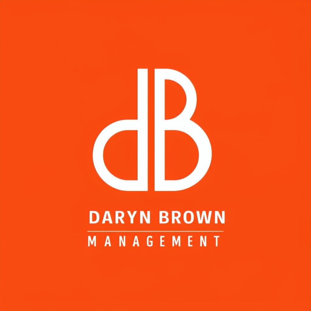 Minimalist dB Monogram Logo Design with Bold Typography Logo