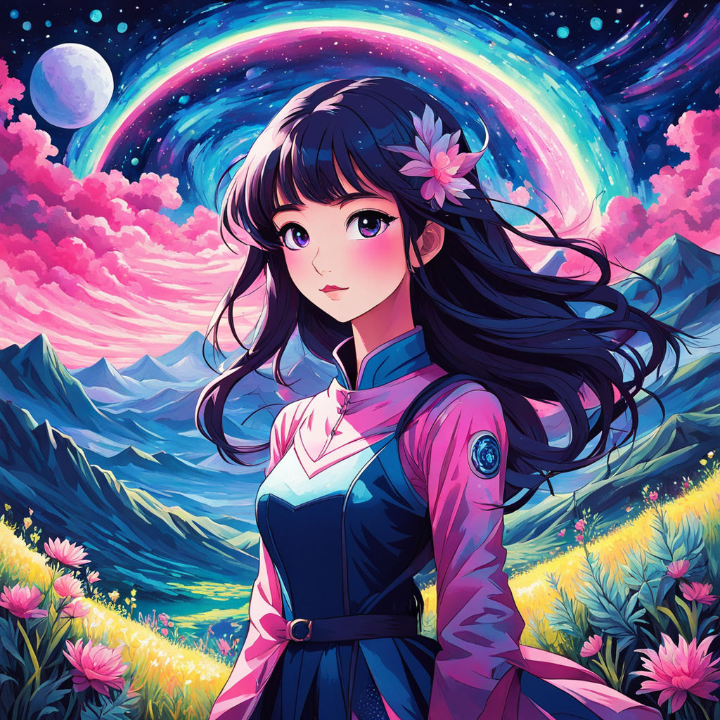 cute aesthetic anime girl profile picture.