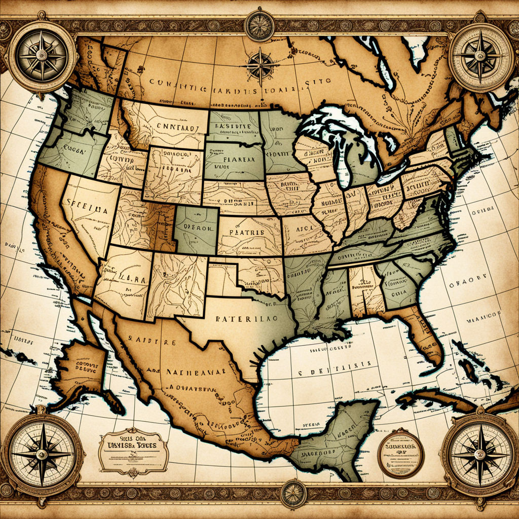 A detailed map of the United States - 1c5437808e074d38bfdeb456babfa8d0 