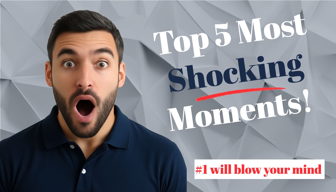 Surprised Man Highlights Top 5 Most Shocking Moments YouTube Thumbnail